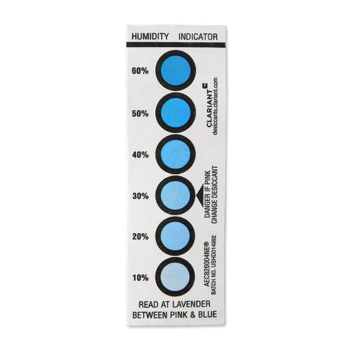 Clariant® Humidity Indicator Card - 6 Spot