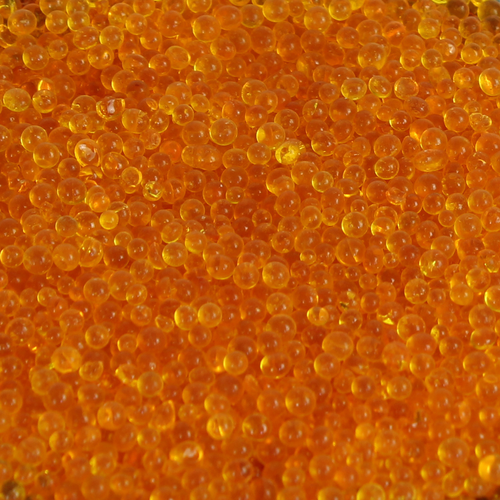 Silica Gel Beads - Orange to Green, 1-3mm