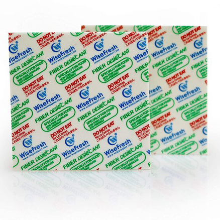 Food Grade Fibre Desiccant Cards 60 x 60mm | 300 pcs