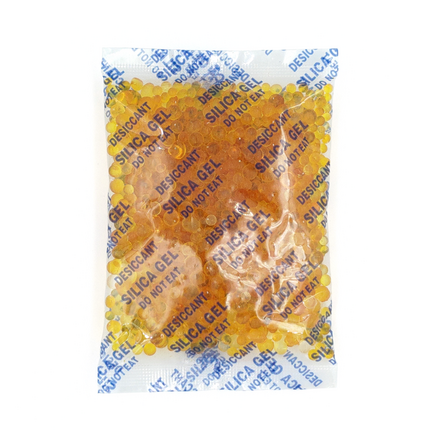 Indicating Silica Gel Packets (OPP) 25gm | 125 pc PE Bag