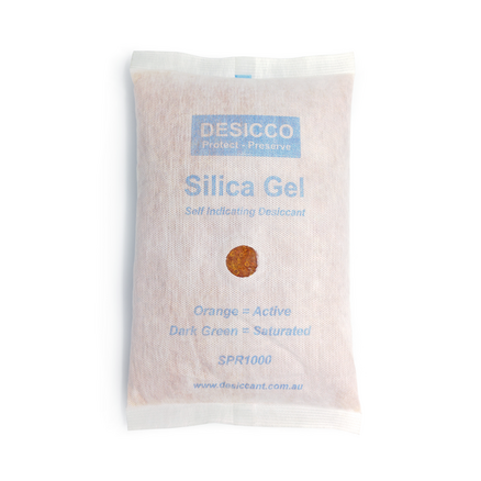 Indicating Silica Gel Packets (Cloth) 1kg | 5 pc PE Bag